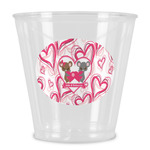 Valentine's Day Plastic Shot Glass (Personalized)