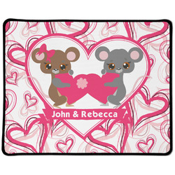 Valentine's Day Large Gaming Mouse Pad - 12.5" x 10" (Personalized)