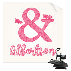 Valentine's Day Sublimation Transfer - Pocket (Personalized)