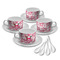 Valentine's Day Tea Cup - Set of 4