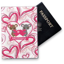 Valentine's Day Vinyl Passport Holder (Personalized)