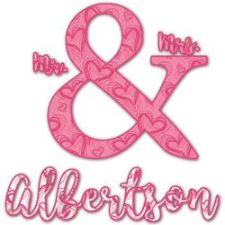 Valentine's Day Graphic Decal - Small (Personalized)