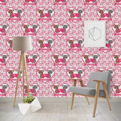 Valentine's Day Wallpaper & Surface Covering (Water Activated - Removable)