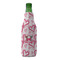 Valentine's Day Zipper Bottle Cooler - FRONT (bottle)