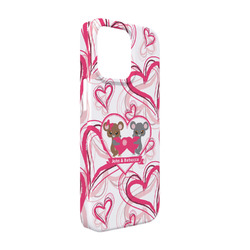 Valentine's Day iPhone Case - Plastic - iPhone 13 (Personalized)