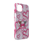 Valentine's Day iPhone Case - Plastic - iPhone 14 (Personalized)