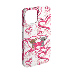 Valentine's Day iPhone Case - Plastic - iPhone 15 (Personalized)