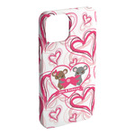 Valentine's Day iPhone Case - Plastic - iPhone 15 Plus (Personalized)