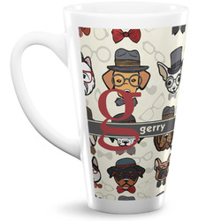 Hipster Dogs 16 Oz Latte Mug (Personalized)