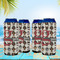 Hipster Dogs 16oz Can Sleeve - Set of 4 - LIFESTYLE