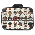 Hipster Dogs Hard Shell Briefcase - 18" (Personalized)