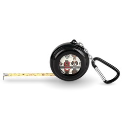 Hipster Dogs Pocket Tape Measure - 6 Ft w/ Carabiner Clip (Personalized)