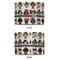 Hipster Dogs 8" Drum Lampshade - APPROVAL (Fabric)