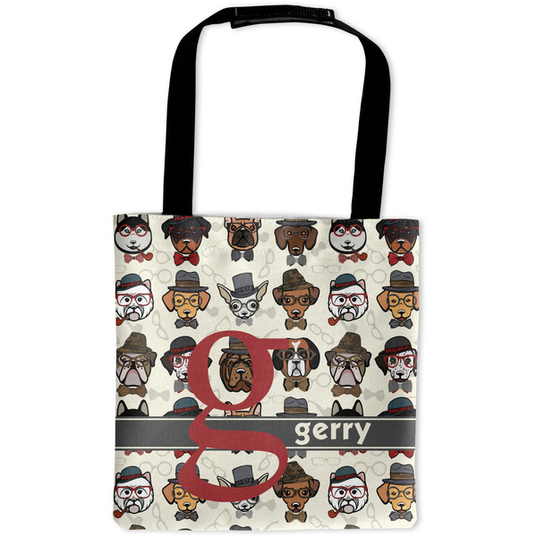 Custom Hipster Dogs Auto Back Seat Organizer Bag (Personalized)