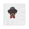 Hipster Dogs Coined Cocktail Napkin - Front View