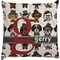 Hipster Dogs Decorative Pillow Case (Personalized)