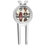 Hipster Dogs Golf Divot Tool & Ball Marker (Personalized)