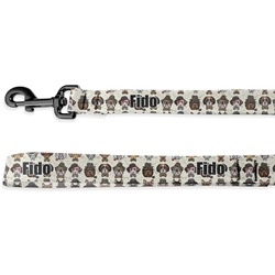 Hipster Dogs Deluxe Dog Leash - 4 ft (Personalized)