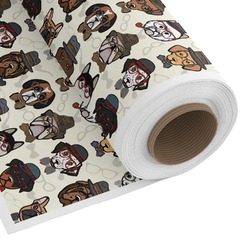 Hipster Dogs Fabric by the Yard - Spun Polyester Poplin