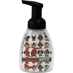 Hipster Dogs Foam Soap Bottle (Personalized)