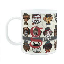 Hipster Dogs Plastic Kids Mug (Personalized)