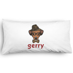 Hipster Dogs Pillow Case - King - Graphic (Personalized)