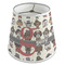 Hipster Dogs Poly Film Empire Lampshade - Angle View