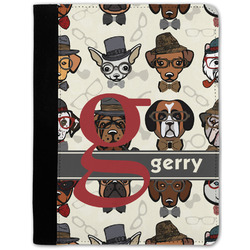Hipster Dogs Notebook Padfolio - Medium w/ Name and Initial