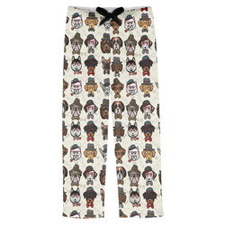 Hipster Dogs Mens Pajama Pants - L