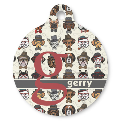 Bow Tie Pet Tag Dog Cat Personalized Bone Monogram 