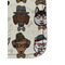 Hipster Dogs Sanitizer Holder Keychain - Detail