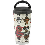 Hipster Dogs Stainless Steel Coffee Tumbler (Personalized)