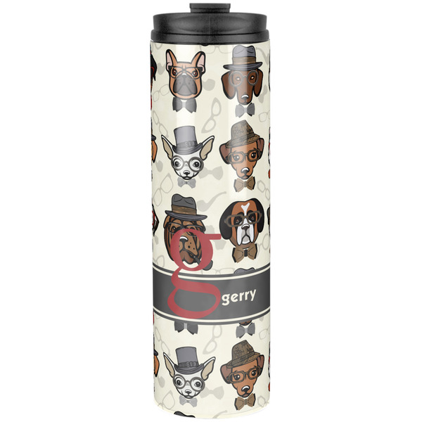 Custom Hipster Dogs Stainless Steel Skinny Tumbler - 20 oz (Personalized)