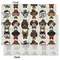 Hipster Dogs Tissue Paper - Heavyweight - Large - Front & Back
