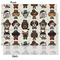 Hipster Dogs Tissue Paper - Heavyweight - Medium - Front & Back