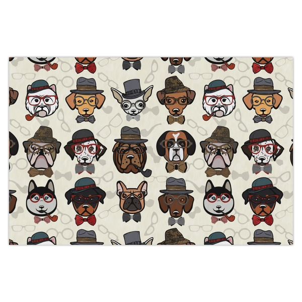 Custom Hipster Dogs X-Large Tissue Papers Sheets - Heavyweight