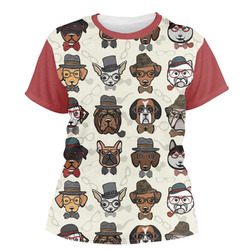 Hipster Dogs Women's Crew T-Shirt - Small
