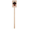 Hipster Dogs Wooden 6.25" Stir Stick - Rectangular - Single Stick