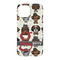 Hipster Dogs iPhone 15 Pro Case - Back