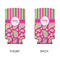 Pink & Green Paisley and Stripes 12oz Tall Can Sleeve - APPROVAL