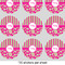 Pink & Green Paisley and Stripes 2" Multipurpose Round Labels - Sheet