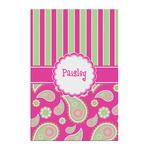 Pink & Green Paisley and Stripes Posters - Matte - 20x30 (Personalized)