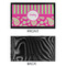 Pink & Green Paisley and Stripes Bar Mat - Small - APPROVAL