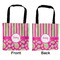 Pink & Green Paisley and Stripes Car Bag - Apvl