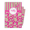 Pink & Green Paisley and Stripes Gift Bags - Parent/Main