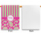 Pink & Green Paisley and Stripes House Flags - Single Sided - APPROVAL