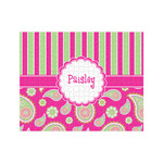 Pink & Green Paisley and Stripes 500 pc Jigsaw Puzzle (Personalized)