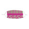 Pink & Green Paisley and Stripes Mask1 Kids Small