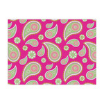 Pink & Green Paisley and Stripes Large Tissue Papers Sheets - Heavyweight