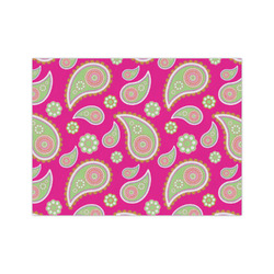 Pink & Green Paisley and Stripes Medium Tissue Papers Sheets - Heavyweight